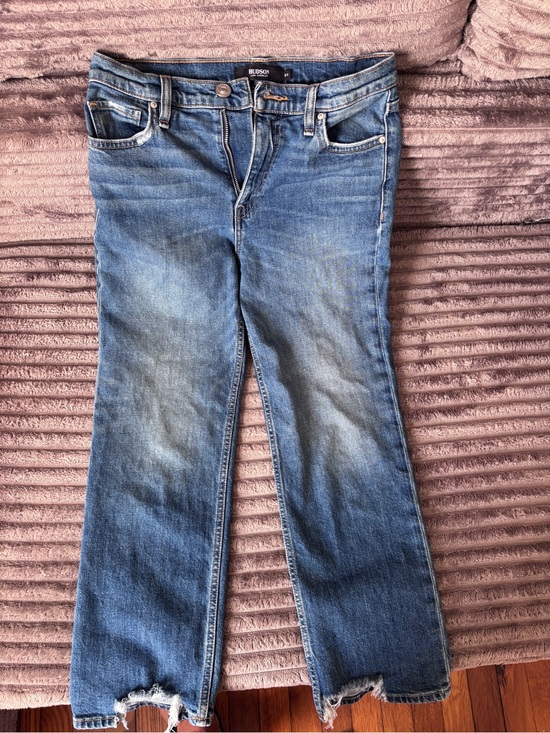 Hudson Jeans Denim - Hudson Remi Straight Crop Women’s Jeans with frayed raw hem …